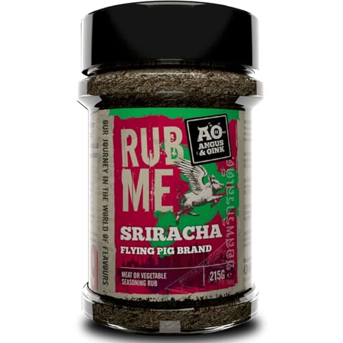 Angus & Oink Rub Me Sriracha BBQ Gewürze, 215 g von Angus & Oink