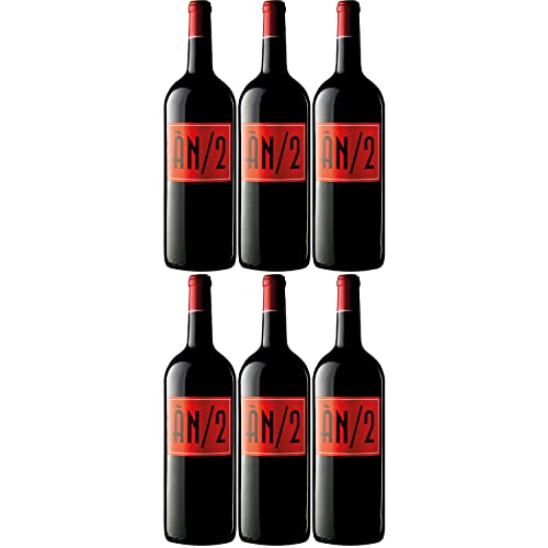 Ànima Negra ÀN/2 Magnum Rotwein Wein Cuvée trocken Mallorca Spanien I Visando Paket (6 Flaschen) von Ànima Negra