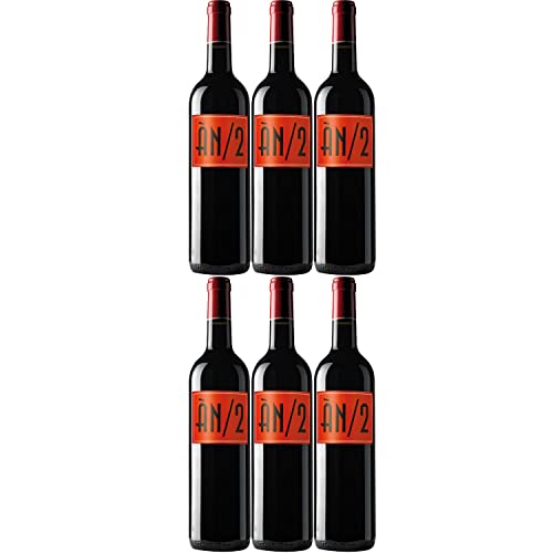 Ànima Negra ÀN/2 Rotwein Wein Cuvée trocken Mallorca Spanien I Visando Paket (6 Flaschen) von Ànima Negra