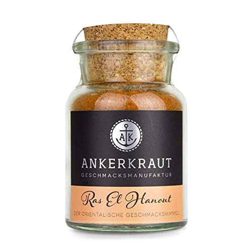 Ankerkraut Ras el Hanout, 65g im Korkenglas, Gewürz-Mischung Marokko, Zubereitung super für Couscous und Gemüse-Gerichte, lecker schmecker orientalisch kochen Ankerkraut Ras el Hanout, 65g im Korkenglas, Gewürz-Mischung Marokko, Zubereitung super für Couscous und Gemüse-Gerichte, lecker schmecker orientalisch kochen von Ankerkraut