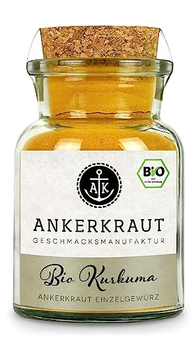 Ankerkraut, Bio Kurkuma, 85g im Korkenglas, Kurkuma-Pulver BIO kaufen Ankerkraut, Bio Kurkuma, 85g im Korkenglas, Kurkuma-Pulver BIO kaufen von Ankerkraut