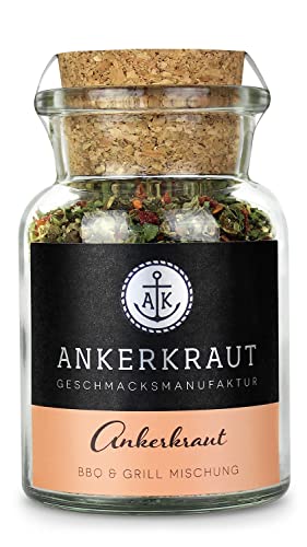 Ankerkraut BBQ und Grill Gewürzmischung, das Original, 70g im Korkenglas von Ankerkraut
