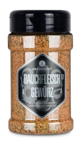 Ankerkraut Bauchfleisch, Gewürzzubereitung für Fleisch, BBQ-Grill, 210 g im Streuer Ankerkraut Bauchfleisch, Gewürzzubereitung für Fleisch, BBQ-Grill, 210 g im Streuer von Ankerkraut