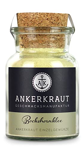 Ankerkraut Bockshornklee, gemahlen, Bockshornklee-Pulver, 85g im Korkenglas von Ankerkraut