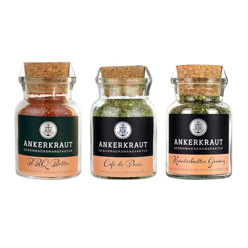 Ankerkraut Butter Gewürzmischungs Set, (3 Packung) von Ankerkraut