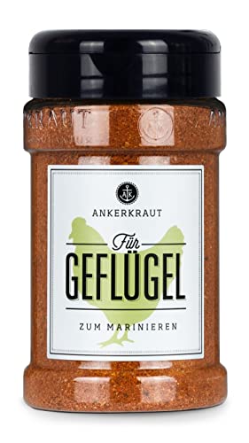 Ankerkraut Für Geflügel, Putenbrust-Filet und Chicken-Wings lecker, einfach Kochen, 230g im Streuer, Lebensmittel wie Hähnchen Pute würzen, Geschenk-Idee Ankerkraut Für Geflügel, Putenbrust-Filet und Chicken-Wings lecker, einfach Kochen, 230g im Streuer, Lebensmittel wie Hähnchen Pute würzen, Geschenk-Idee von Ankerkraut