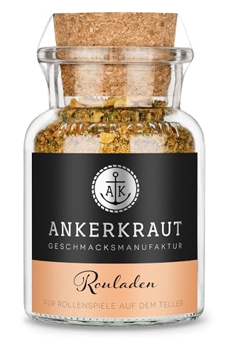 Ankerkraut Geschmacksmanufaktur Rouladen Gewürz Gewürzmischung Gewürzzubereitung im Korkenglas 85 g von Ankerkraut