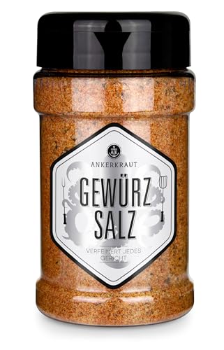 Ankerkraut Gewürz Salz, zum Grillen, Braten und Kochen, 270g im Streuer Ankerkraut Gewürz Salz, zum Grillen, Braten und Kochen, 270g im Streuer von Ankerkraut