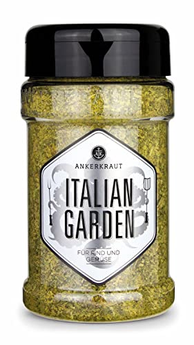 Ankerkraut Italian Garden, 150g im Streuer, Gewürz-Mischung für Rind und Gemüse, Geschmack aus Italien, mediterrane Kräuter, lecker Aroma für den Grill Ankerkraut Italian Garden, 150g im Streuer, Gewürz-Mischung für Rind und Gemüse, Geschmack aus Italien, mediterrane Kräuter, lecker Aroma für den Grill von Ankerkraut