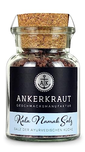 Ankerkraut Kala Namak Salz, Schwarzsalz, Schwefelsalz, 150g im Korkenglas von Ankerkraut