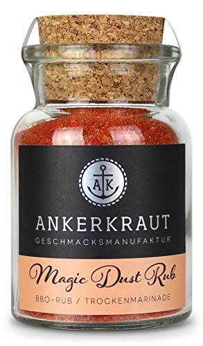 Ankerkraut Magic Dust, BBQ-Rub, Marinade für Fleisch, Gewürzmischung zum Grillen, 100g Korkenglas Ankerkraut Magic Dust, BBQ-Rub, Marinade für Fleisch, Gewürzmischung zum Grillen, 100g Korkenglas von Ankerkraut