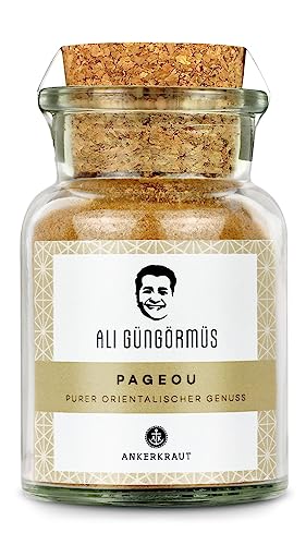 Ankerkraut Pageou, Bio-Gewürz, 65g im Korkenglas, by TV-Koch Ali Güngörmüs für Joghurt-Dip, Hähnchen, Hülsenfrüchte, Eintöpfe, Premium Qualität von Ankerkraut
