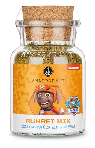 Ankerkraut Paw Patrol Rührei, Zuma-Edition, Gewürzzubereitung für Ei, Spiegelei, Omelette, 80 g im Korkenglas Ankerkraut Paw Patrol Rührei, Zuma-Edition, Gewürzzubereitung für Ei, Spiegelei, Omelette, 80 g im Korkenglas von Ankerkraut