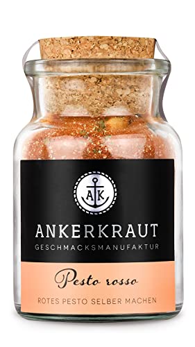 Ankerkraut Pesto Rosso, 100g im Korkenglas, Gewürzmischung zum Zubereiten von rotem Pesto Ankerkraut Pesto Rosso, 100g im Korkenglas, Gewürzmischung zum Zubereiten von rotem Pesto von Ankerkraut