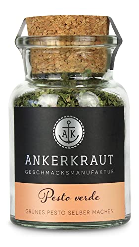 Ankerkraut Pesto Verde, 30g im Korkenglas, Gewürzmischung zum Zubereiten von grünem Pesto Ankerkraut Pesto Verde, 30g im Korkenglas, Gewürzmischung zum Zubereiten von grünem Pesto von Ankerkraut