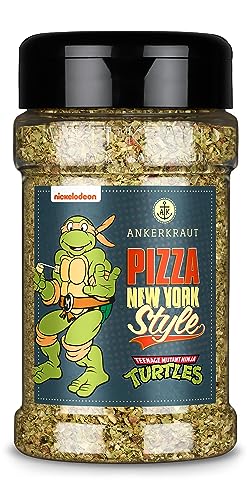 Ankerkraut Pizza New York Style, Teenage Mutant Ninja Turtles - Kooperation, TMNT, Special-Edition Michelangelo, 95 g im Streuer von Ankerkraut