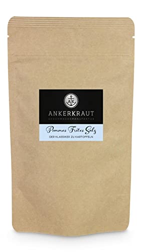 Ankerkraut Pommes Frites Salz, 350gr im aromadichten Beutel von Ankerkraut