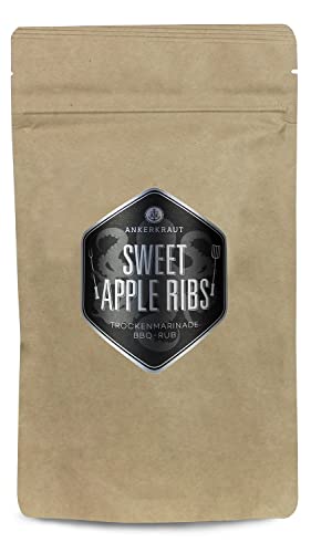 Ankerkraut Sweet Apple Ribs, fruchtige BBQ-Rub Gewürzmischung zum Grillen von Spare-Ribs und Schwein, 750g im aromadichten XXL-Beutel von Ankerkraut
