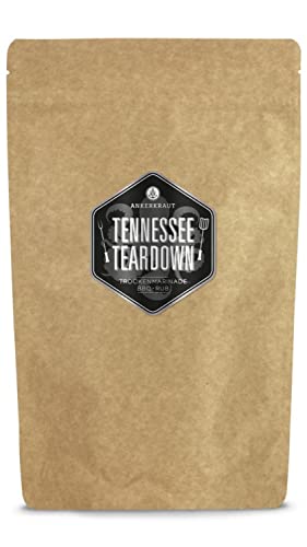 Ankerkraut Tennessee Teardown, BBQ-Rub, Gewürz zum Grillen von Feisch, leicht scharf, rauchiger Geschmack, 750 g im XXL-Beutel Ankerkraut Tennessee Teardown, BBQ-Rub, Gewürz zum Grillen von Feisch, leicht scharf, rauchiger Geschmack, 750 g im XXL-Beutel von Ankerkraut