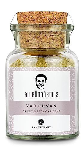 Ankerkraut Vadouvan, Bio-Gewürz, 70g im Korkenglas, by TV-Koch Ali Güngörmüs, für Joghurt, Reis, Lamm, Bulgur, Premium Bio-Qualität von Ankerkraut