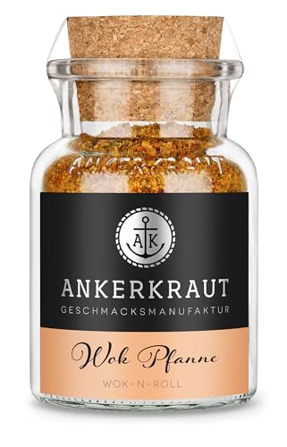 Ankerkraut Wokpfanne, für Fleisch, Fisch oder Seafood und Gemüse aus der Pfanne, 95g im Korkenglas Ankerkraut Wokpfanne, für Fleisch, Fisch oder Seafood und Gemüse aus der Pfanne, 95g im Korkenglas von Ankerkraut