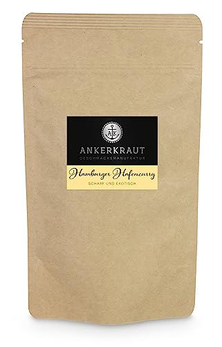 Ankerkraut Hamburger Hafencurry, Curry Gewürz ohne Salz, lecker würzen, einfach kochen, 150 g im aromadichten Beutel Ankerkraut Hamburger Hafencurry, Curry Gewürz ohne Salz, lecker würzen, einfach kochen, 150 g im aromadichten Beutel von Ankerkraut