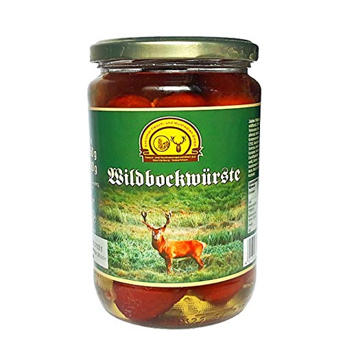 Wildbockwurst - Anklamer 650g von Anklamer Fleisch und Wurstwaren GmbH