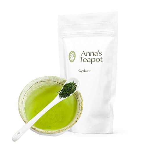 Anna's Teapot Gyokuro grüner Tee bio aus Japan - Premium Japanischer loser Grüntee aus biologischem Familienanbau im wiederverschließbaren Beutel - 100g von Anna's Teapot