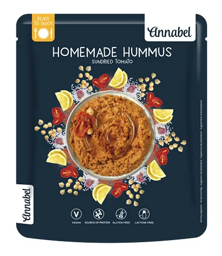 Annabel - Home-Made Hummus, Sundried Tomato, 250 g (7-Pack) von Annabel
