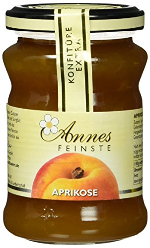 Annes Feinste Aprikosen Konfitüre extra, 3er Pack (3 x 225 g) von Annes Feinste