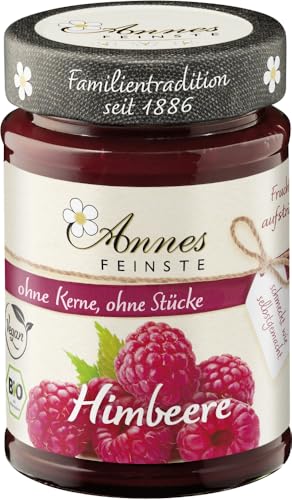 Annes Feinste Bio Himbeer Fruchtaufstrich passiert (2 x 210 gr) von Annes Feinste