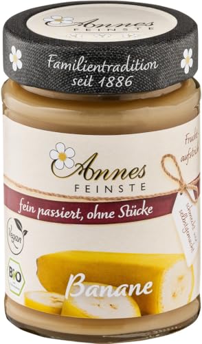 Annes Feinste Bio Bananen Fruchtaufstrich passiert (1 x 210 gr) von Annes Feinste