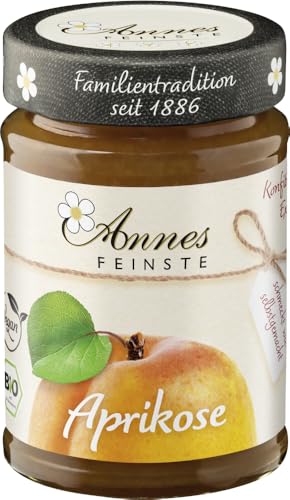 Annes Feinste Bio Aprikosen Konfitüre extra (2 x 225 gr) von Annes Feinste