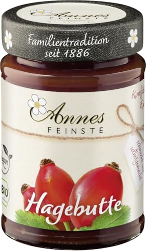 Annes Feinste Bio Hagebutten Konfitüre extra (2 x 225 gr) von Annes Feinste