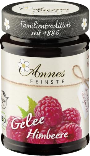 Annes Feinste Bio Himbeer Gelee extra (6 x 225 gr) von Annes Feinste