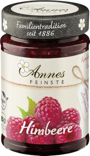 Bio Himbeer Konfitüre extra 1 x 225 gr von Annes Feinste