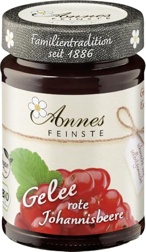 Annes Feinste Bio Johannisbeer Gelee extra (2 x 225 gr) von Annes Feinste