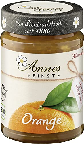 Annes Feinste Bio Orangen Marmelade (1 x 225 gr) von Annes Feinste