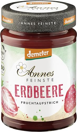 Annes Feinste Demeter Bio Erdbeer Fruchtaufstrich (2 x 200 gr) von Annes Feinste