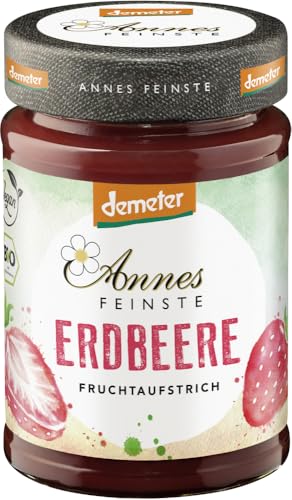 Annes Feinste Demeter Bio Erdbeer Fruchtaufstrich (2 x 200 gr) von Annes Feinste