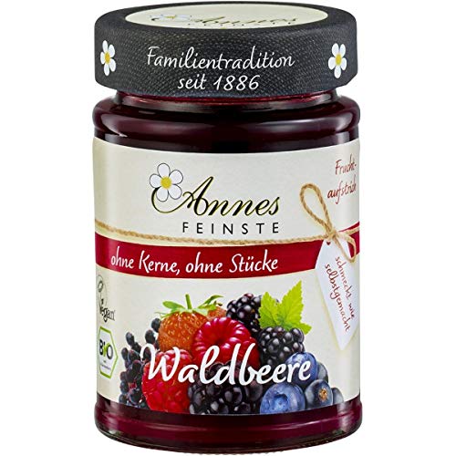 Annes Feinste Waldbeer-Fruchtaufstrich aus Bayern (210 g) - Bio von Annes Feinste