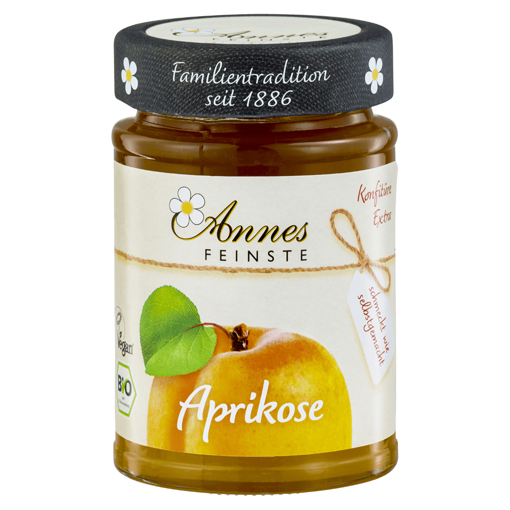 Bio Aprikosen Konfitüre extra Bio Aprikosen Konfitüre extra von Annes Feinste