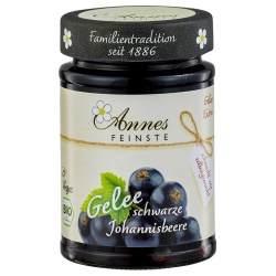 Schwarze-Johannisbeeren-Fruchtgelee extra aus Bayern Schwarze-Johannisbeeren-Fruchtgelee extra aus Bayern von Annes Feinste