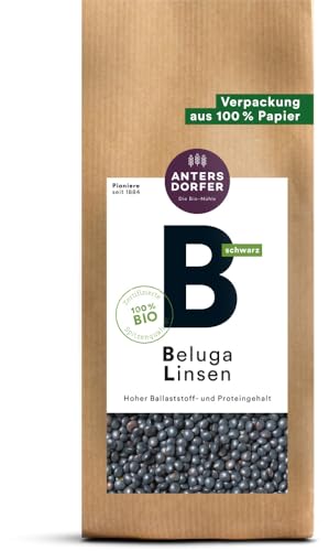 Antersdorfer - Die Bio-Mühle Bio Beluga Linsen schwarz (2 x 500 gr) von Antersdorfer - Die Bio-Müh