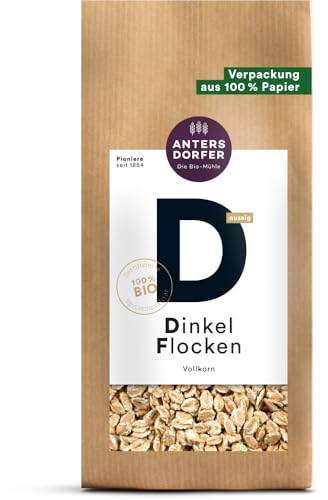 Antersdorfer - Die Bio-Mühle Bio Dinkel Flocken Vollkorn (2 x 500 gr) von Antersdorfer - Die Bio-Müh