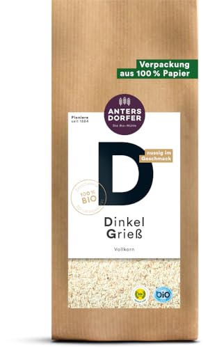 Antersdorfer - Die Bio-Mühle Bio Dinkel Grieß Vollkorn (1 x 500 gr) von Antersdorfer - Die Bio-Müh