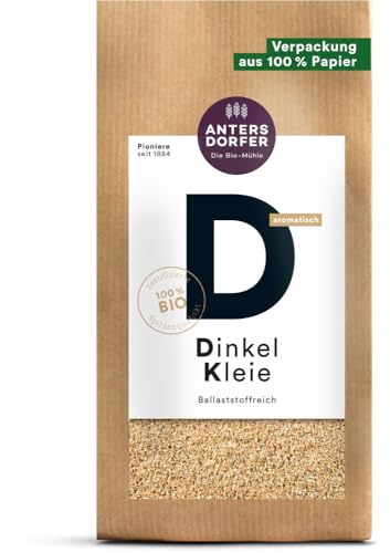 Antersdorfer - Die Bio-Mühle Bio Dinkel Kleie (6 x 250 gr) von Antersdorfer - Die Bio-Müh