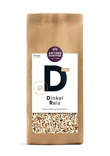 Antersdorfer - Die Bio-Mühle Bio Dinkel Reis (2 x 500 gr) von GREAT BRITISH TRADING LIMITED