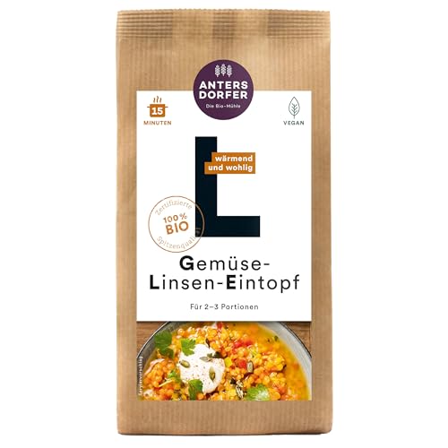 Antersdorfer - Die Bio-Mühle Bio Gemüse-Linsen-Eintopf (1 x 150 gr) von Antersdorfer