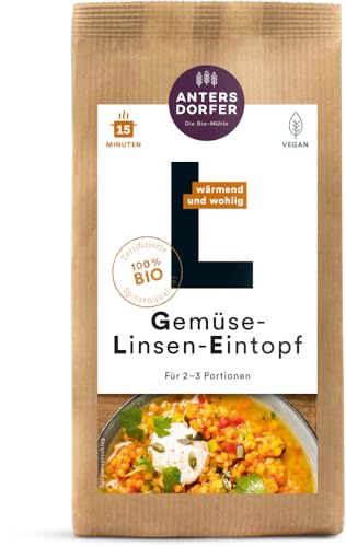 Antersdorfer - Die Bio-Mühle Bio Gemüse-Linsen-Eintopf (2 x 150 gr) von GREAT BRITISH TRADING LIMITED